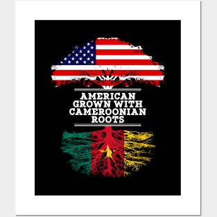 American Grown With Cameroonian Roots - Gift for Cameroonian From Cameroon Posters and Art